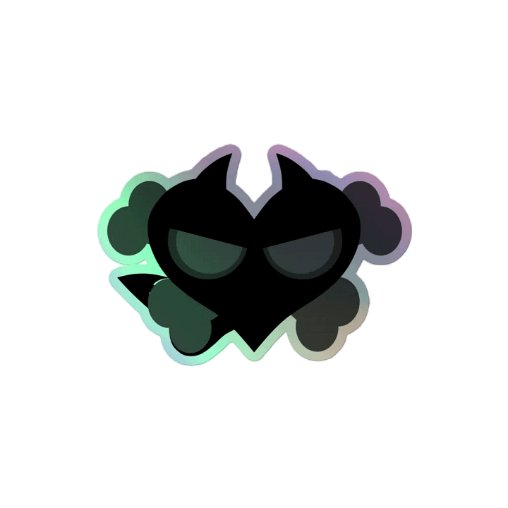 SinisterHeart Holographic Sticker product image (2)