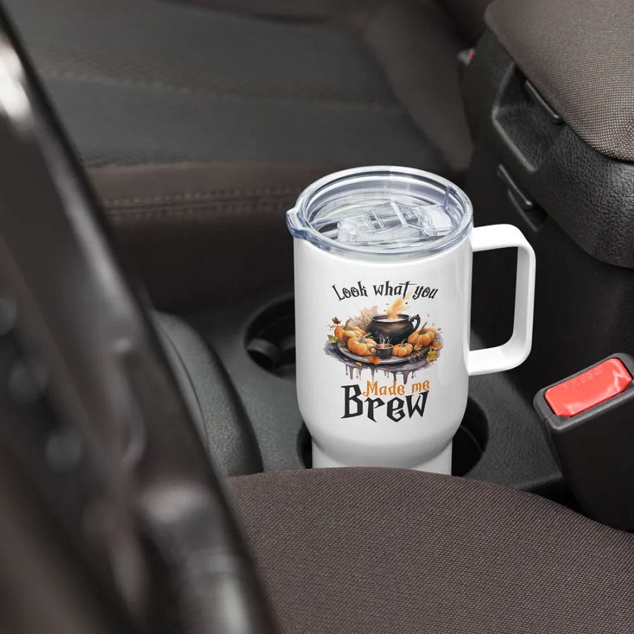 Look What You Made Me Brew Travel Mug product image (3)