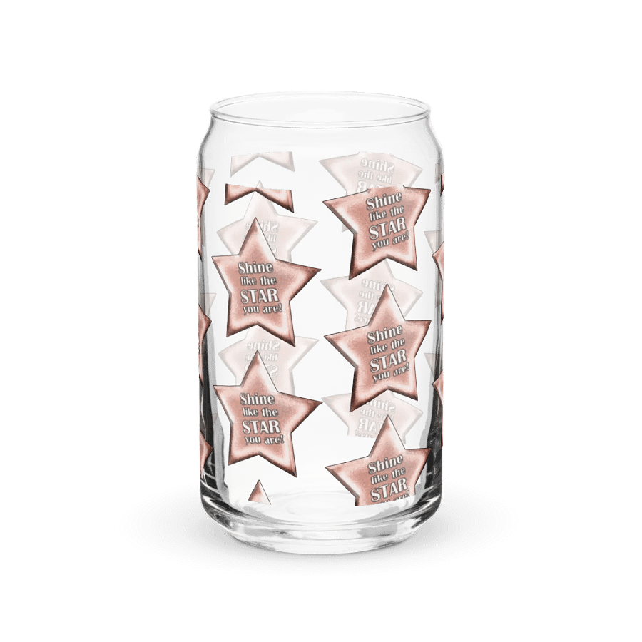 Shining Star Glass (Pink Star) product image (8)