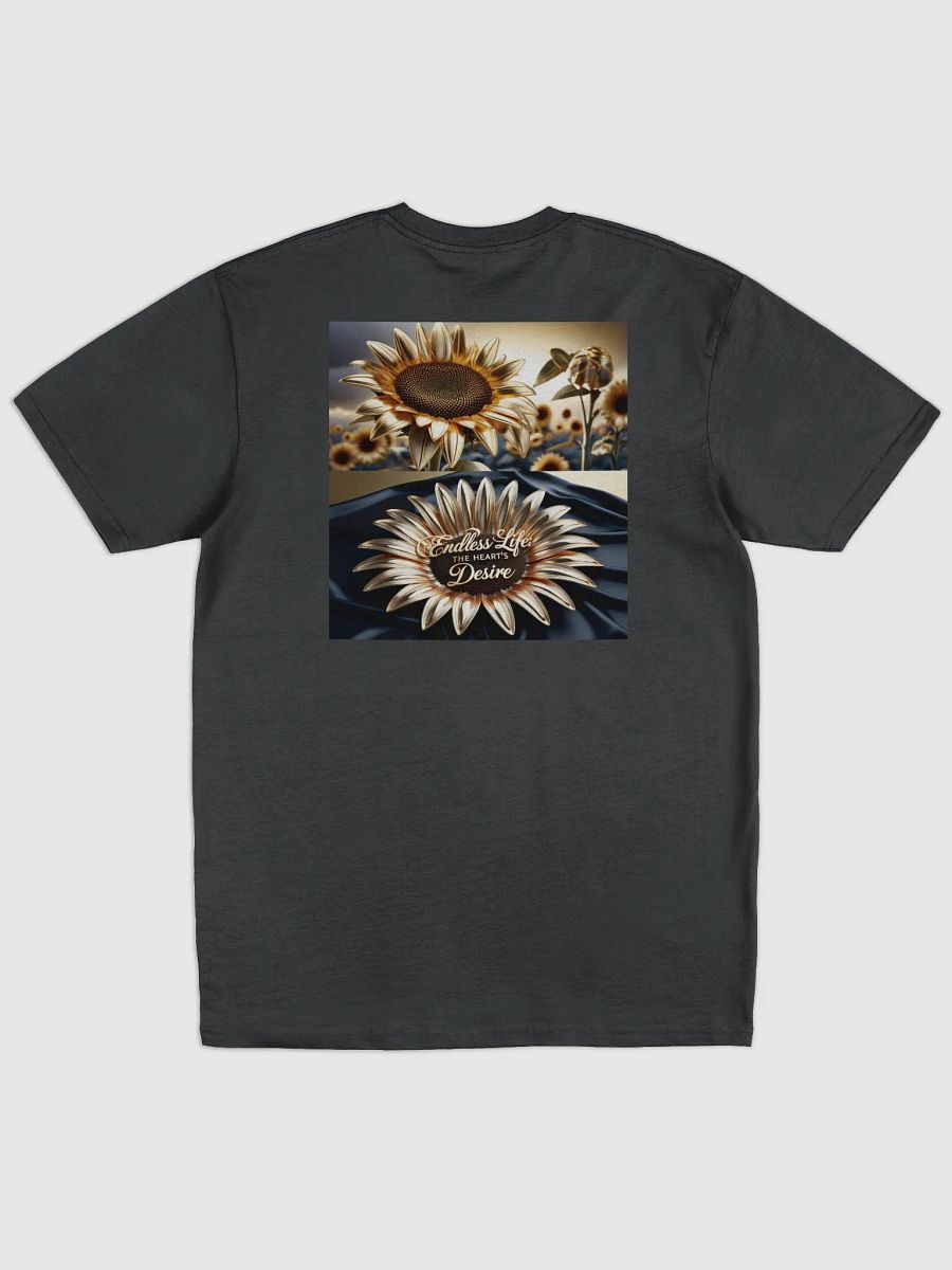 Kitty cat sun flower shirt product image (2)