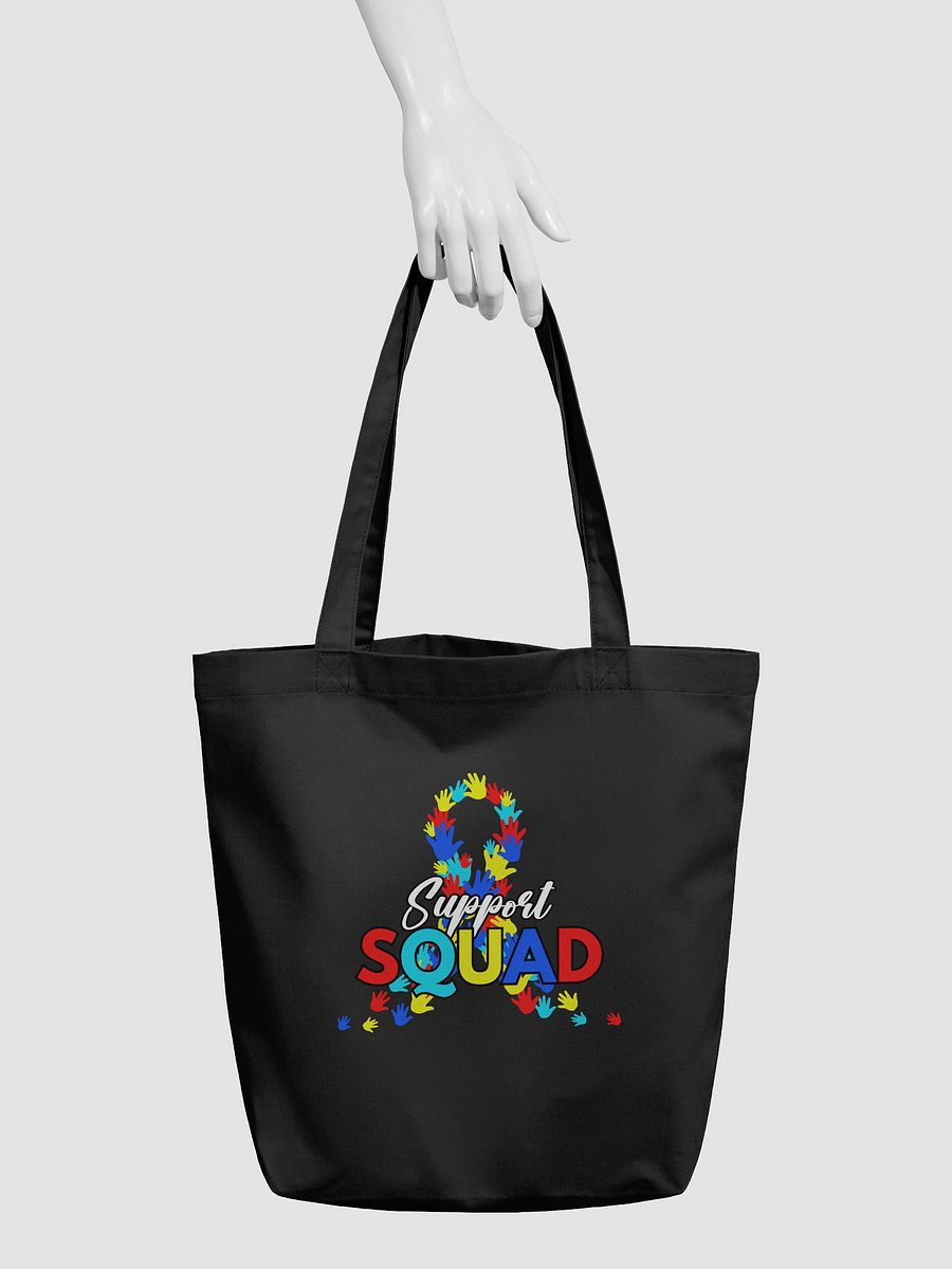 Colorful Handprint Support Squad Tote Bag product image (5)