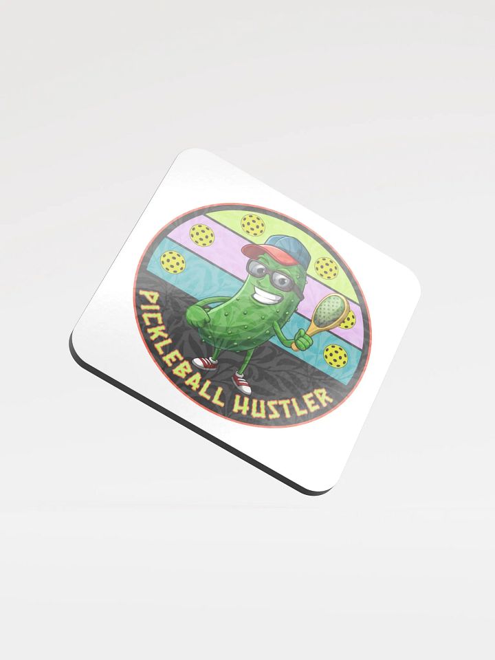 Pickleball Hustler Cork Coasters product image (1)