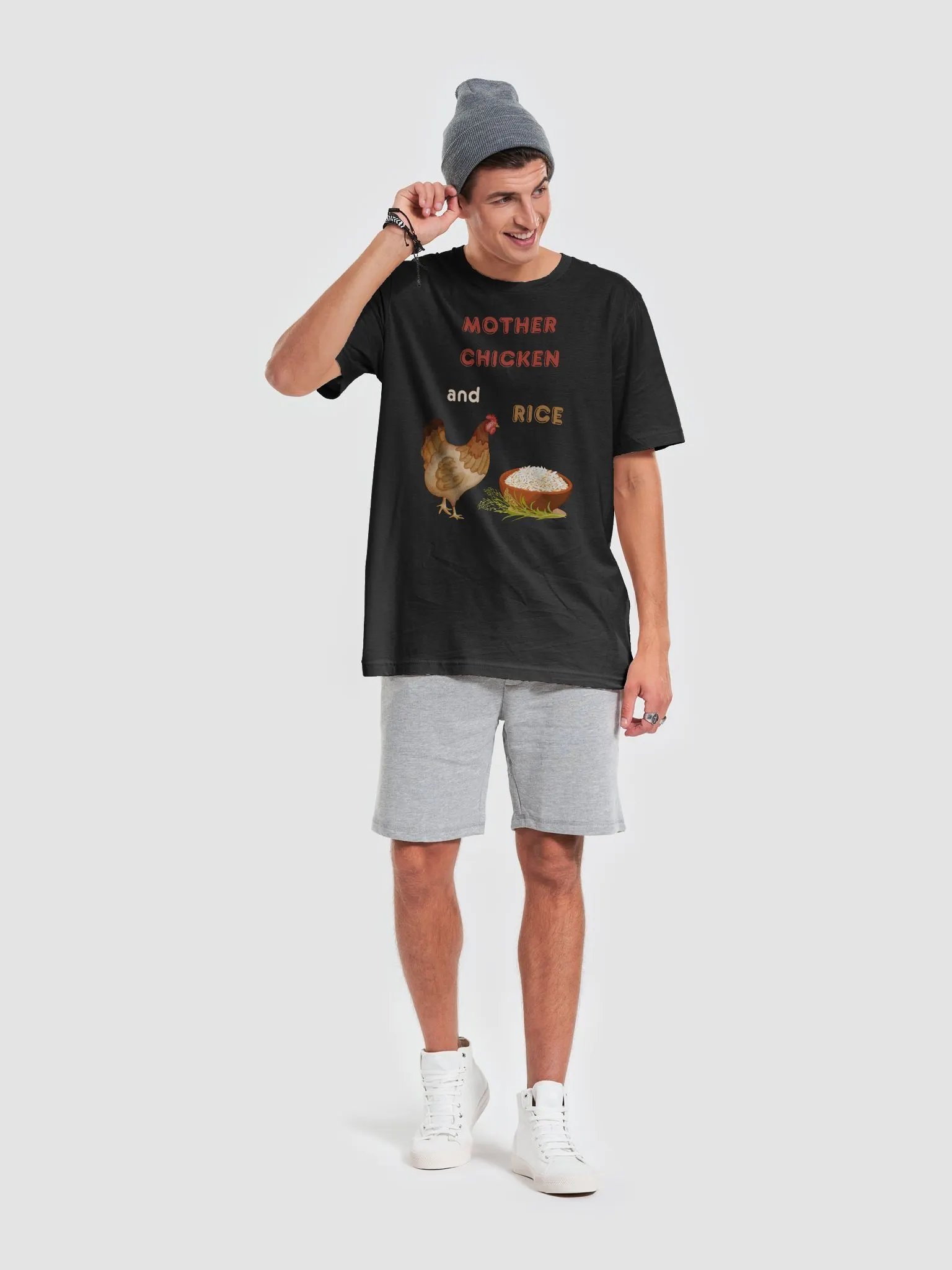 Mother Chicken and Rice T-Shirt product image (58)