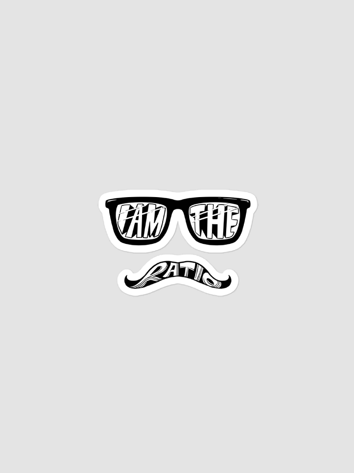 Glasses & Mustache Sticker product image (1)