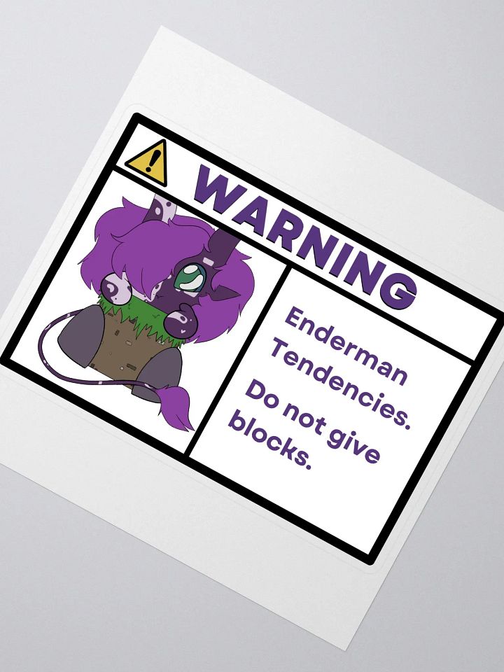 Enderman Tendencies Sticker product image (2)