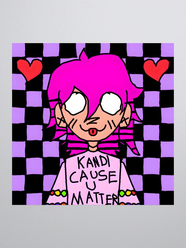 Kandi Cause U Matter Sticker product image (2)