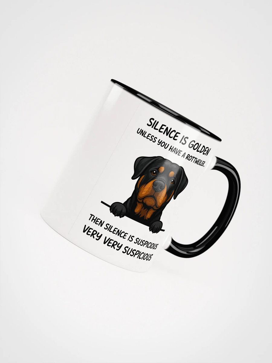 Rottweiler Suspicious Silence Ceramic Mug product image (20)