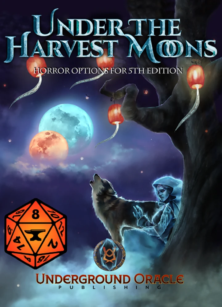Under the Harvest Moons: Horror Options for 5th Edition (Foundry VTT) product image (1)