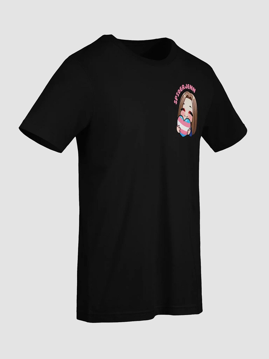 SpiderJenn Trans Heart Tshirt product image (67)
