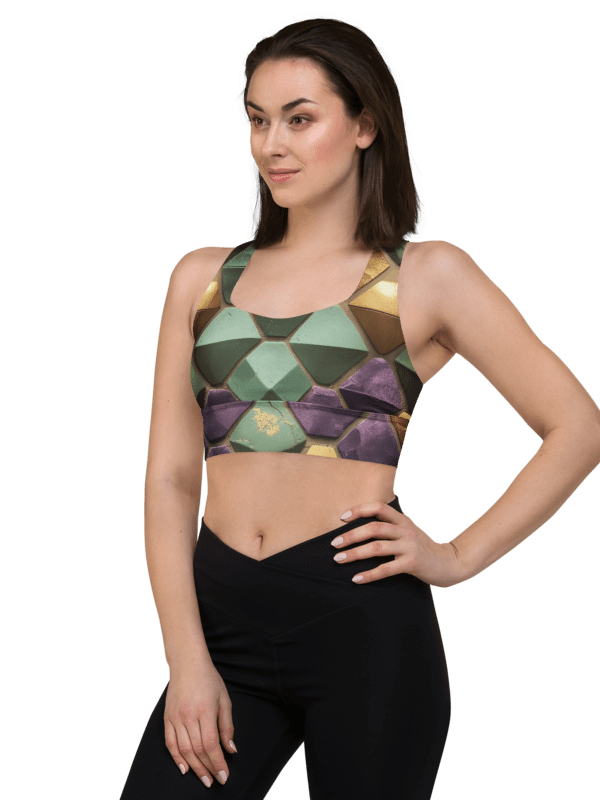 Honey Fig Pistachio Sports Bra product image (2)
