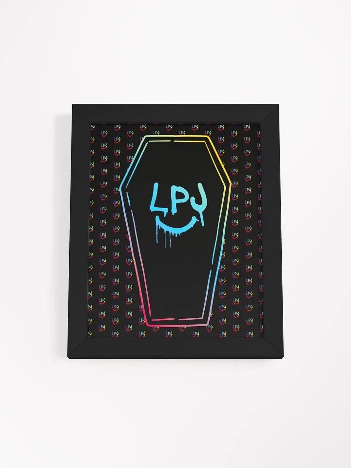 LPJ Coffin Framed Print product image (1)
