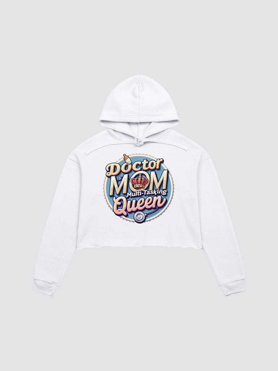 Multi-Tasking Queen Crop Hoodie product image (4)