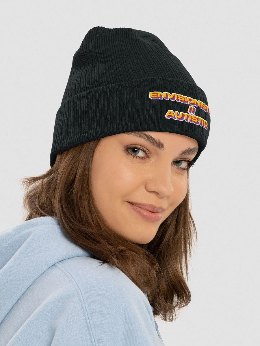 Envisionistic//Autistic Ribbed Knit Beanie product image (6)