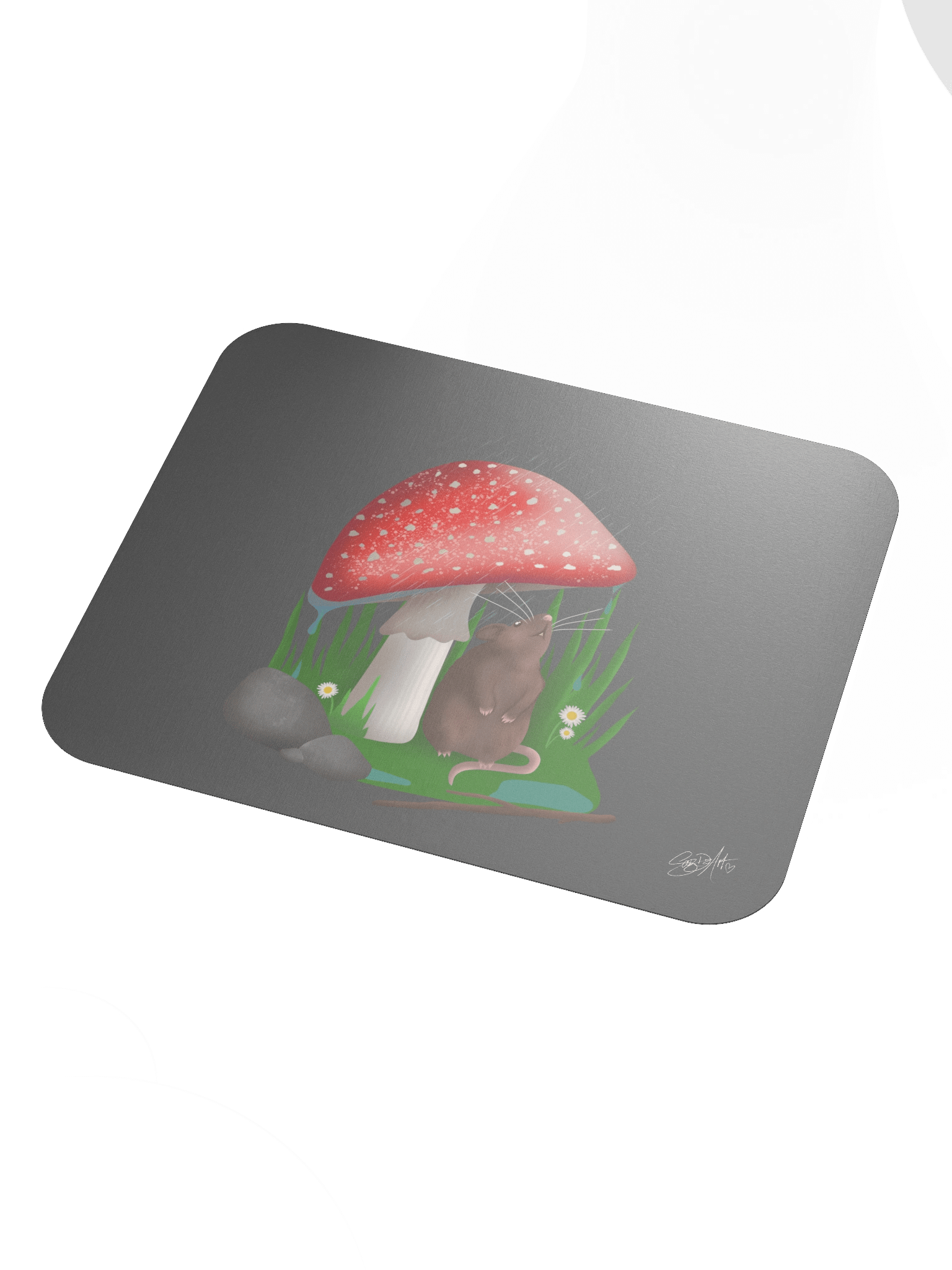 Rat Mushroom Mouse Mat product image (3)