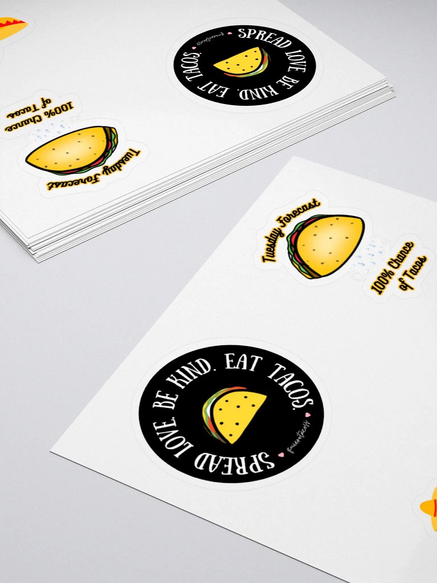 Taco stickers! product image (4)