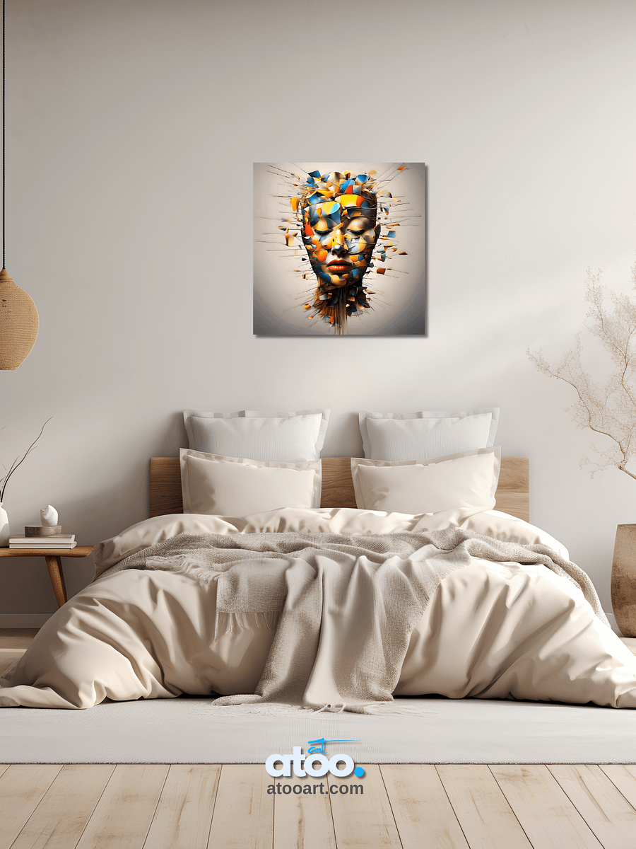 Understanding Women | Abstract Approach | Canvas Artistic Painting product image (6)