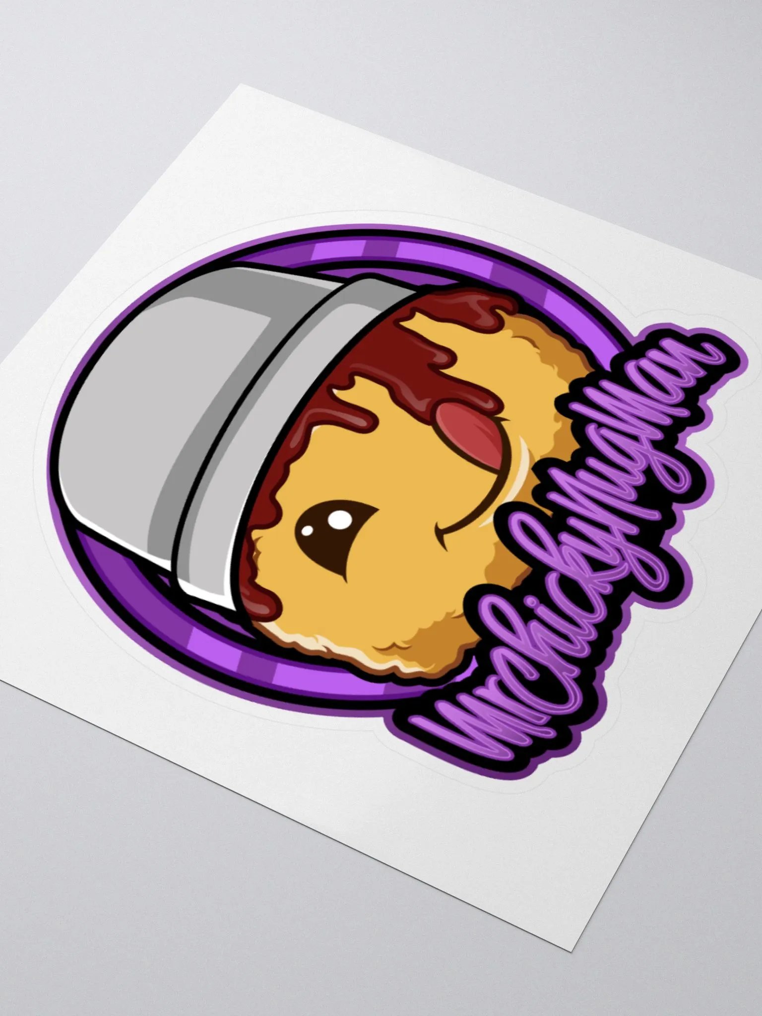 MrChickyNugMan Logo Sticker product image (3)