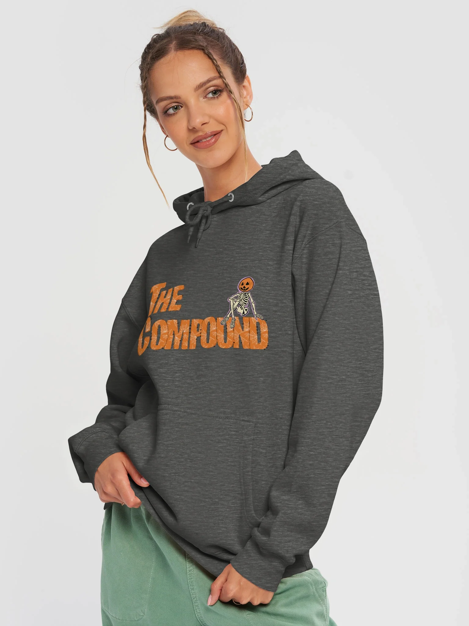 Pumpkin Head Compound Hoodie product image (6)