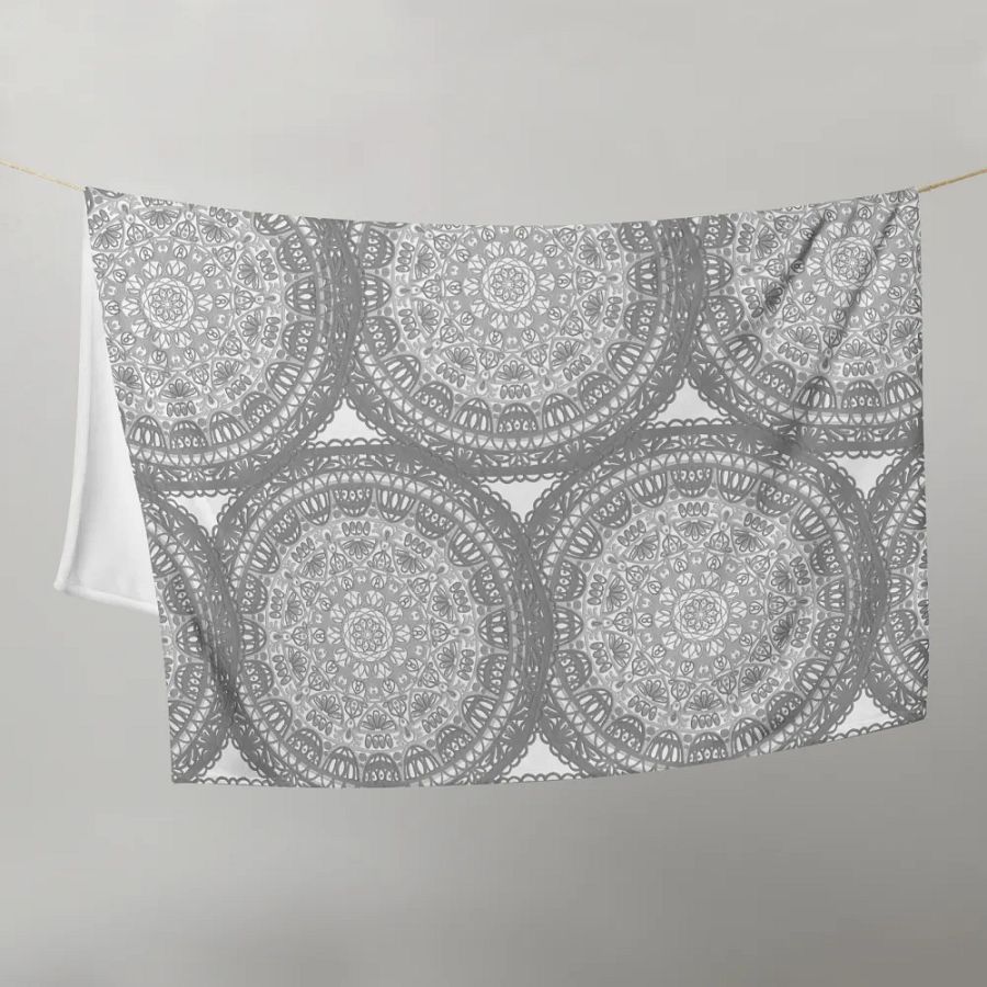 Mandala Dreams Throw Blanket product image (3)