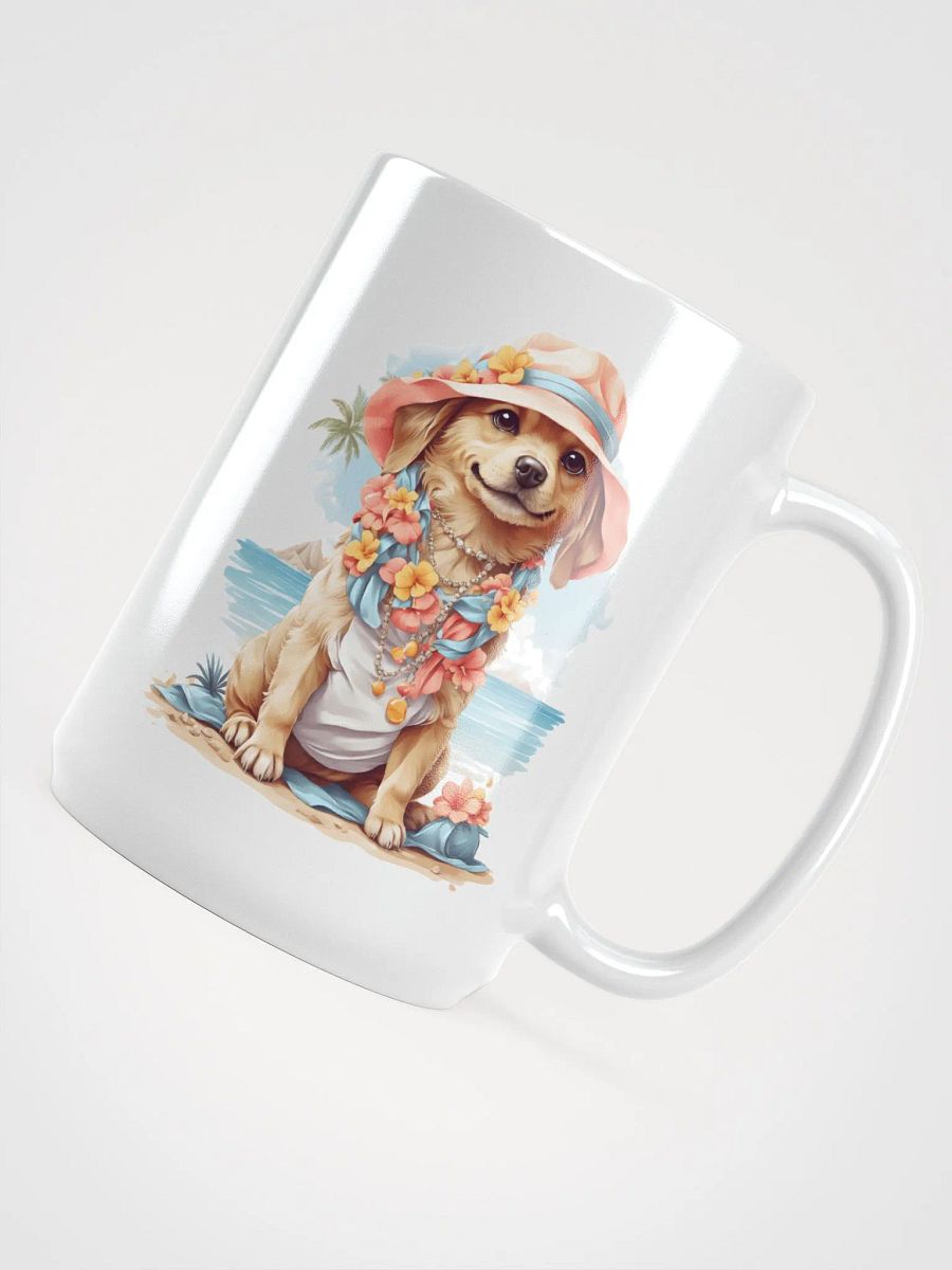 Tropical Puppy Paradise Mug product image (4)