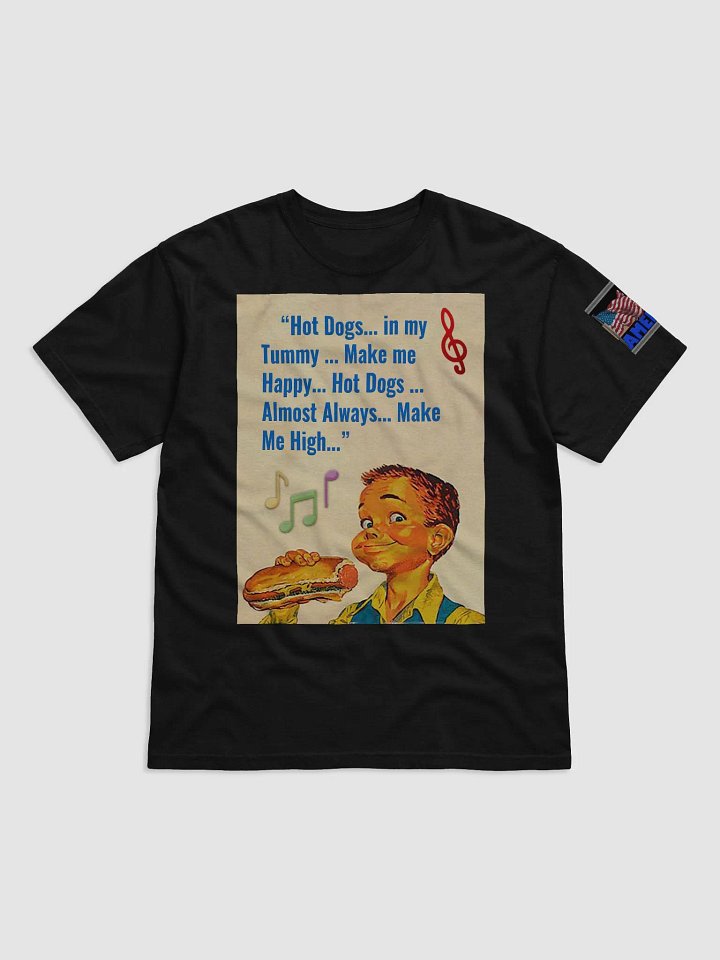 Hot Dogs In My Tummy T-shirt product image (1)