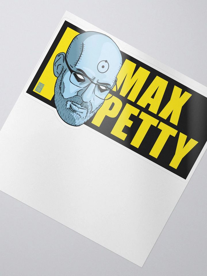 Max Petty Sticker product image (2)
