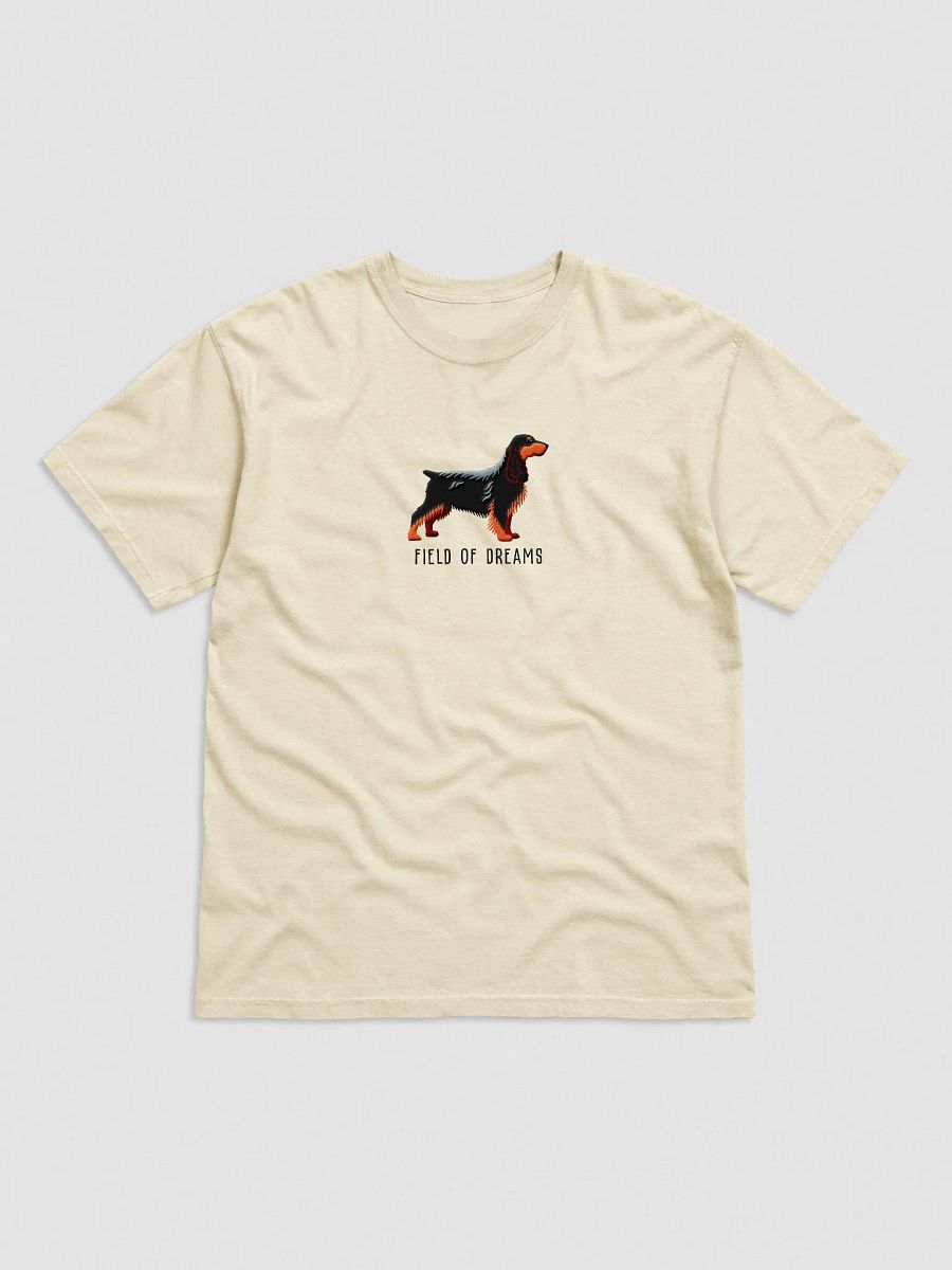 Field of Dreams T-Shirt(Embroidered) of a Field Spaniel(Black & Tan) product image (41)