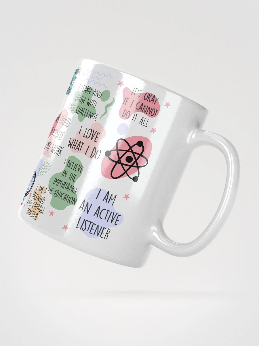 Teacher Daily Affirmations Mug, 11 oz. product image (8)