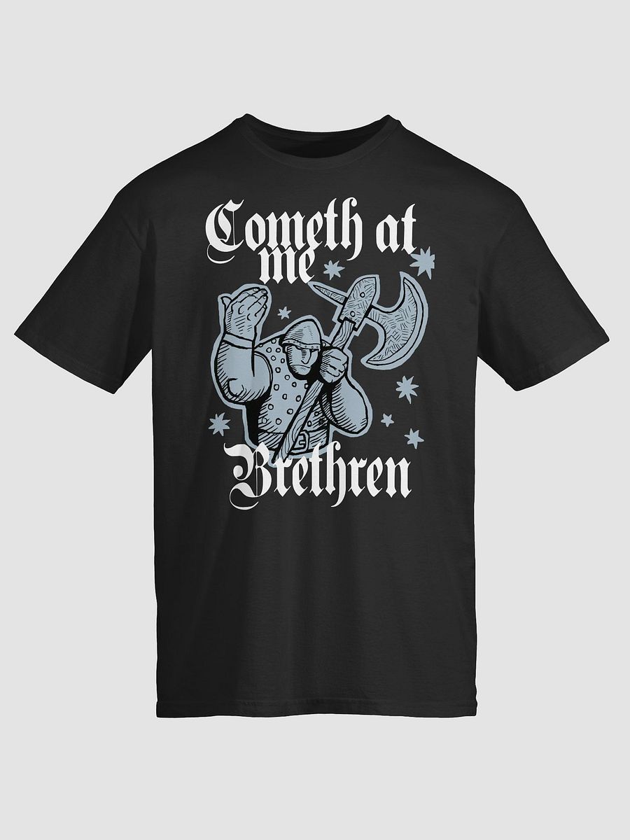 Fun medieval axe wielding Viking T shirt product image (1)