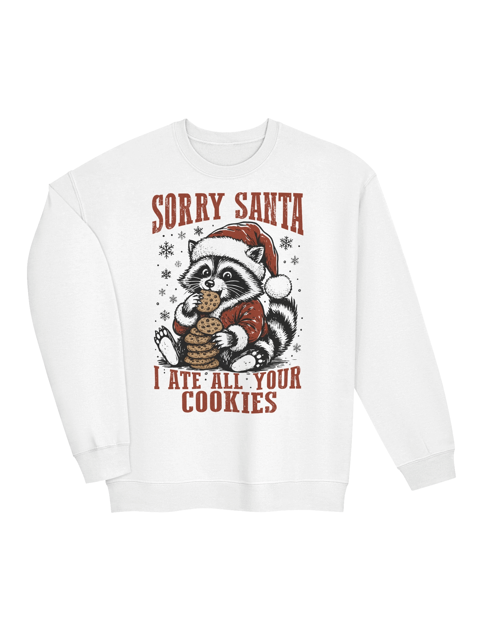 Santa's Cookie Bandit Crewneck Sweatshirt product image (3)