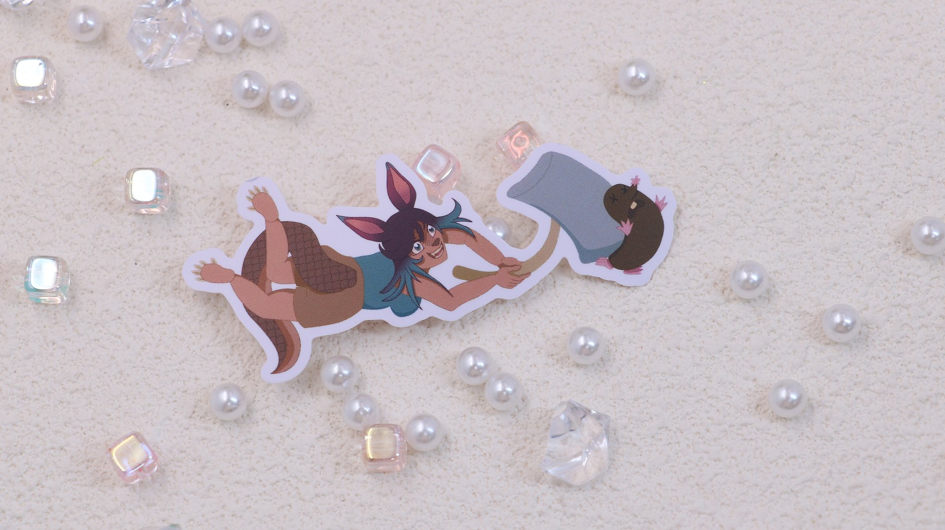 ★STARS★ Skadi Personal Drawn Art Sticker product image (3)