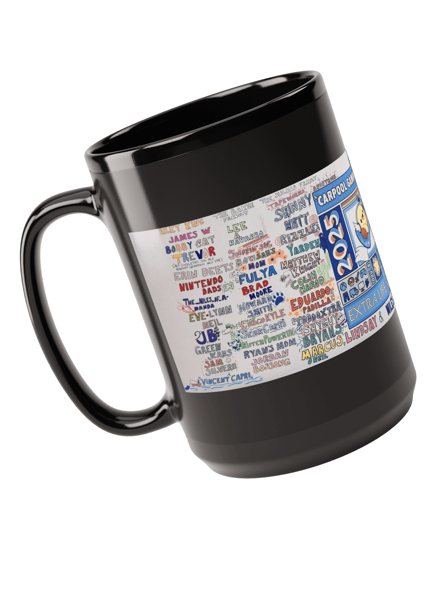 The Extra Life 2025 Banner Mug v2 product image (3)