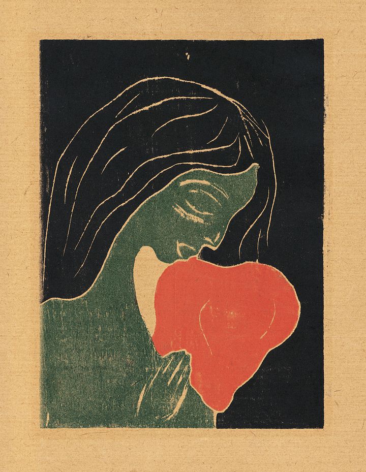 Vintage Art Download - Edvard Munch, The Heart c. 1898–1899 product image (1)