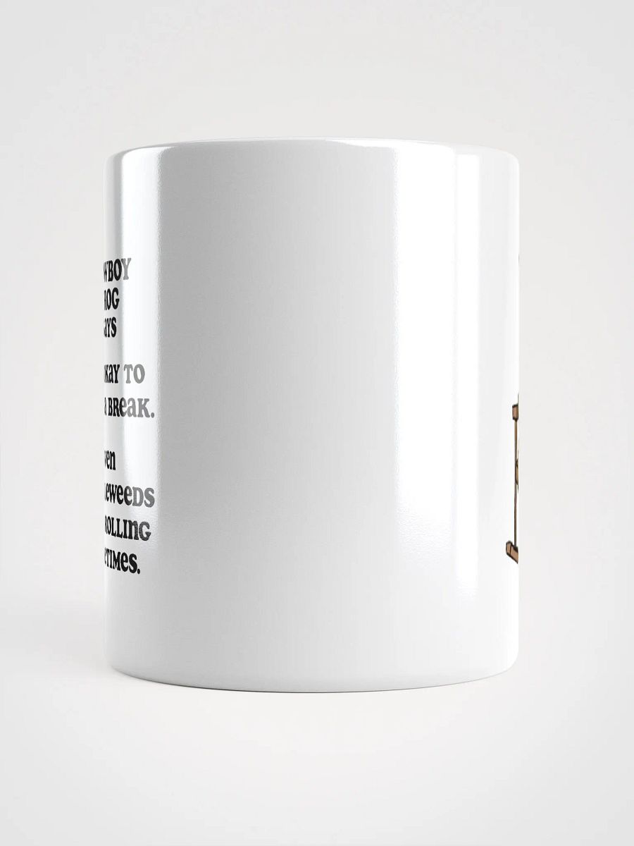 Cowboy Frog - Tumbleweeds Mug White product image (3)