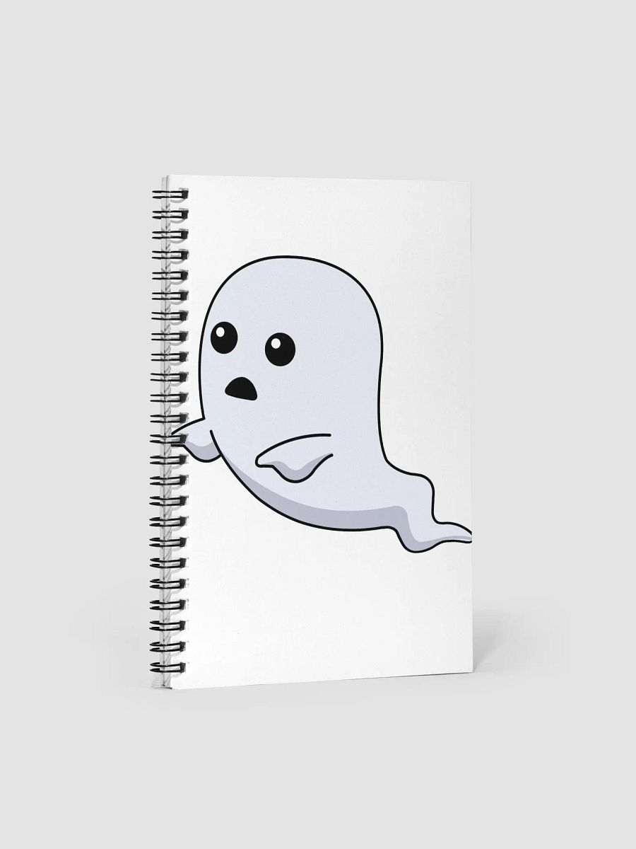 Surprised Ghost Spiral Notebook product image (1)