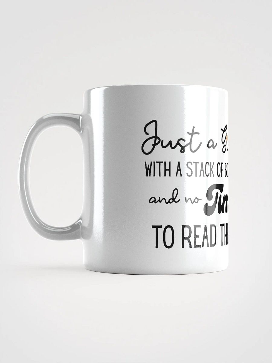 Just a Girl With a Stack of Books Mug product image (11)