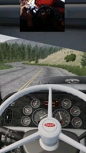 DD60 Jake brake virtual trucking #scssoftware #logitechg29 #ats