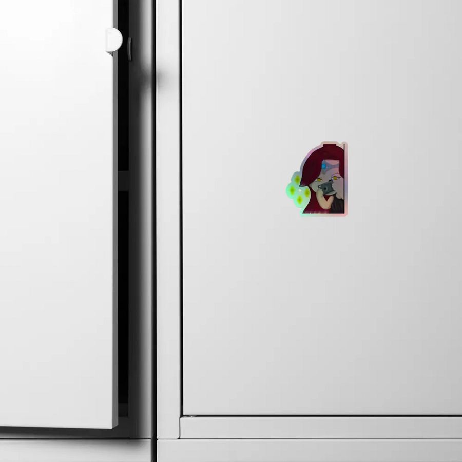 4k HOLOGRAPHIC STICKER product image (6)