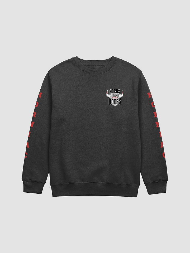 Horns Over Hoops Impact Crewneck Sweatshirt product image (2)