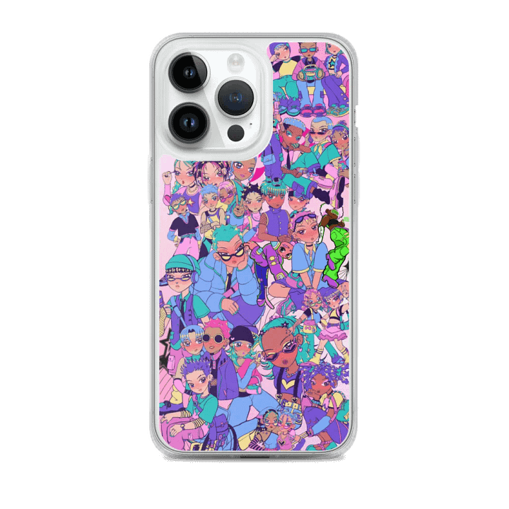 Vibrant Y2k Fashionistas iPhone® Case product image (2)