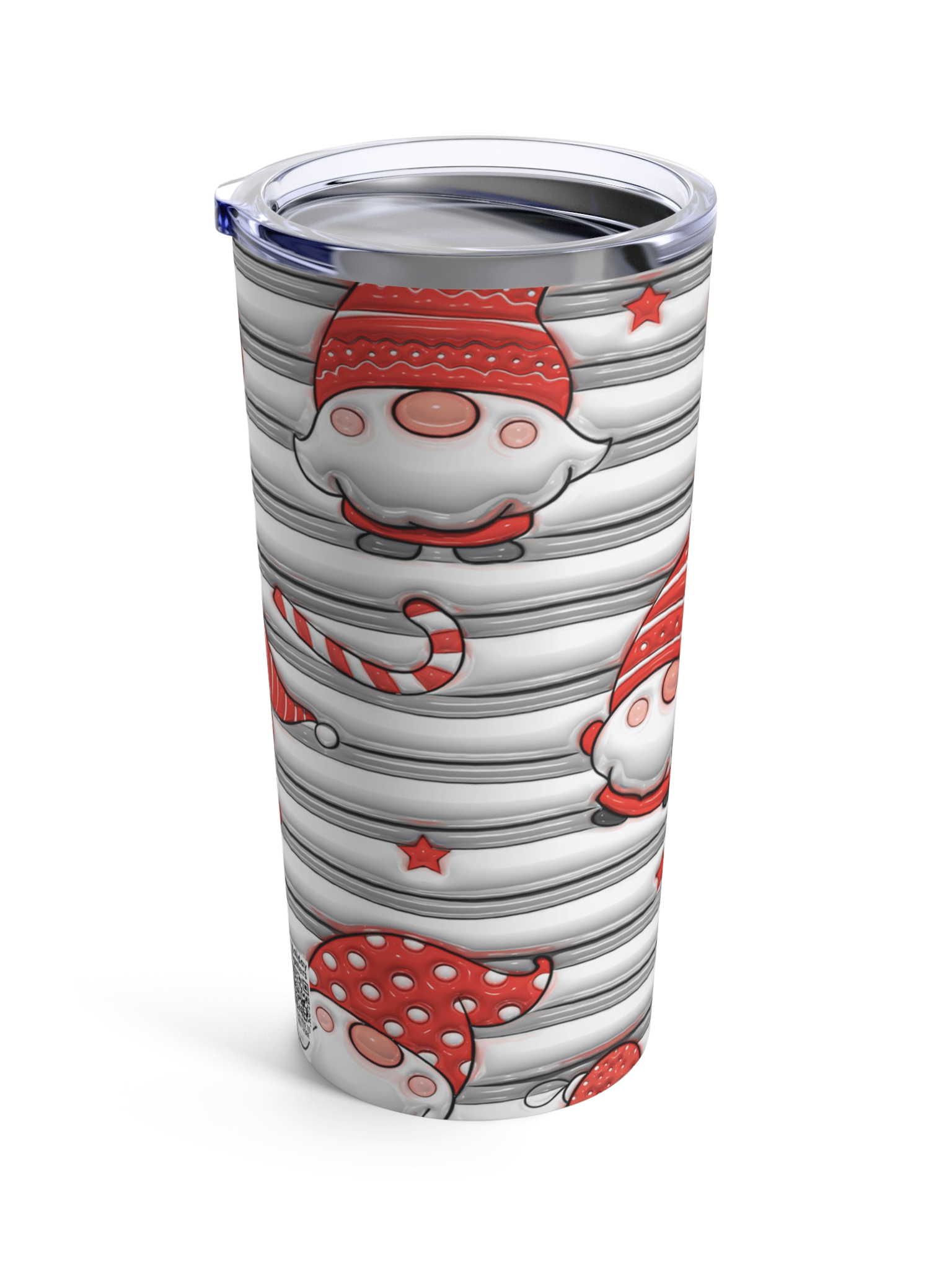Festive Gnome Stainless Steel Tumbler product image (4)