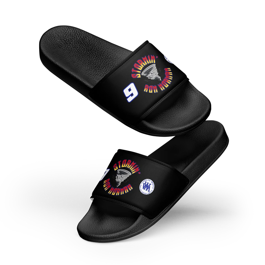 Stormin Ron Norman #9 Vision West Motorsports Women's Slides product image (10)