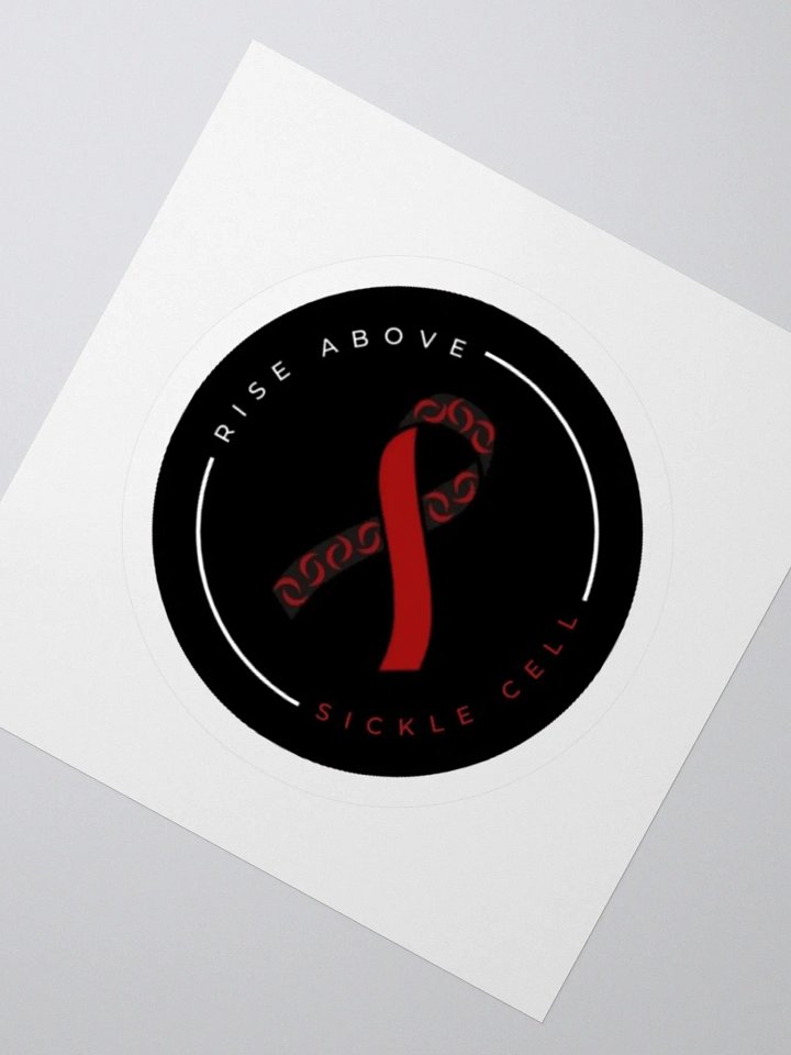 Rise Above Sickle Cell Kiss Cut Stickers product image (4)