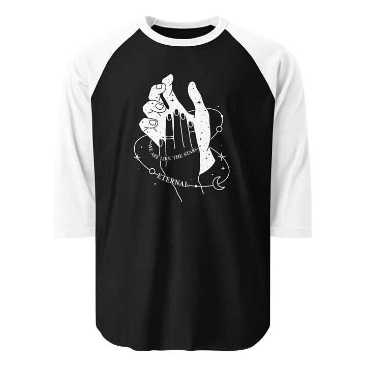 We Are Like The Stars Fine Jersey Raglan Tee product image (1)