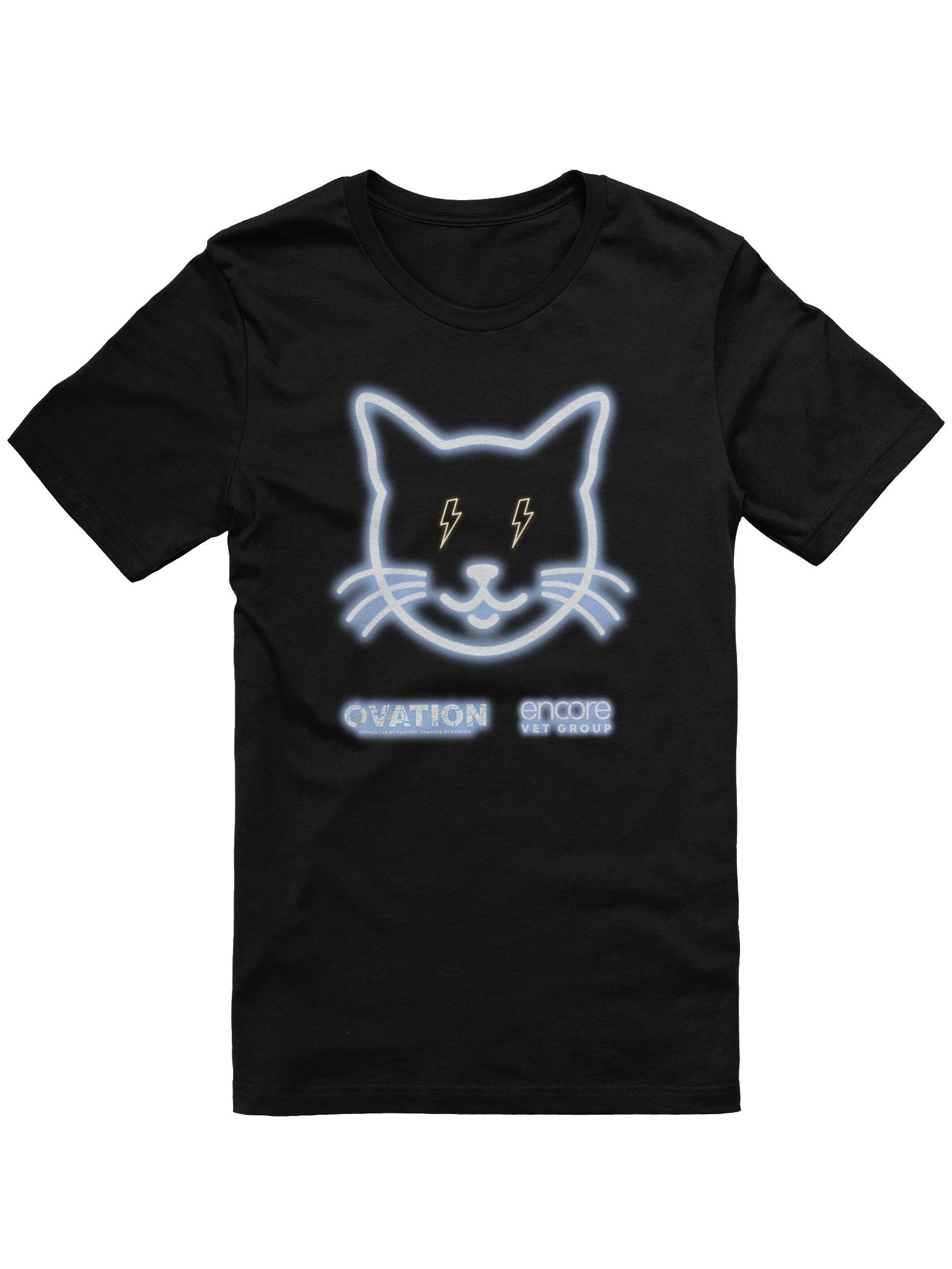Ovation Electric Cat Bella+Canas T-Shirt product image (1)