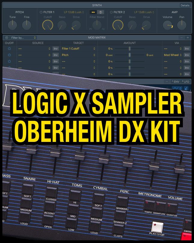 Logic X Sampler: DX Kit product image (1)