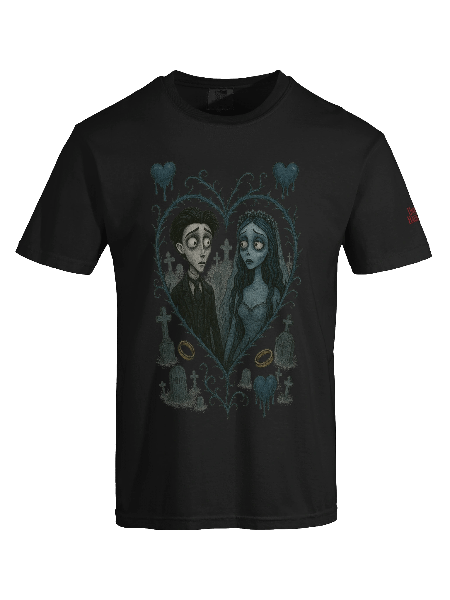 Corpse Bride Tim B Collection Black Tee product image (7)