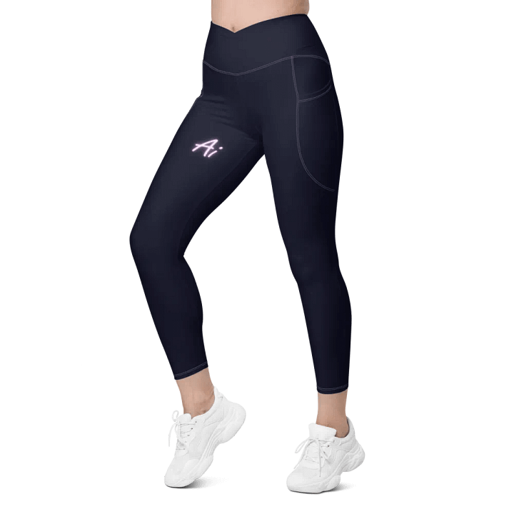 Neon Glow AI All-Over Leggings product image (1)
