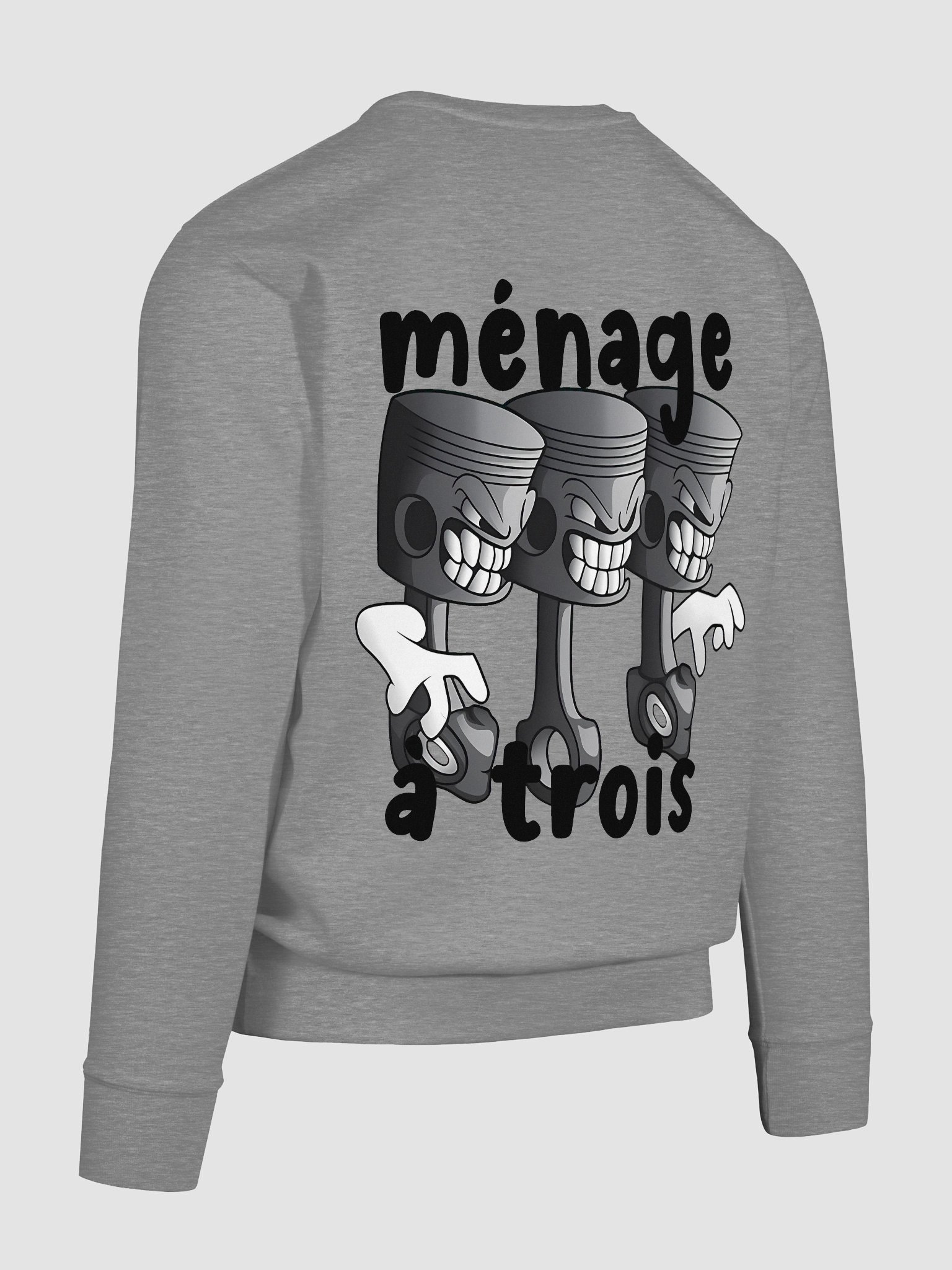 Mischievous Pistons Cartoon Sweatshirt product image (26)