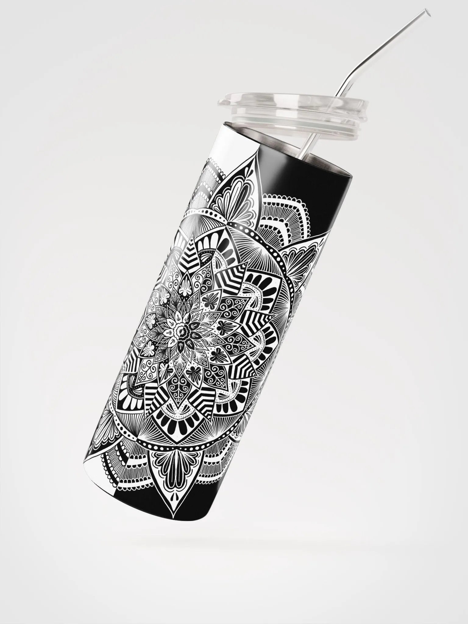 Black and white Mandala product image (2)